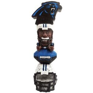 NFL Carolina Panthers 16" Tiki Figurine Stackable Totem Figure Gnome Jackson